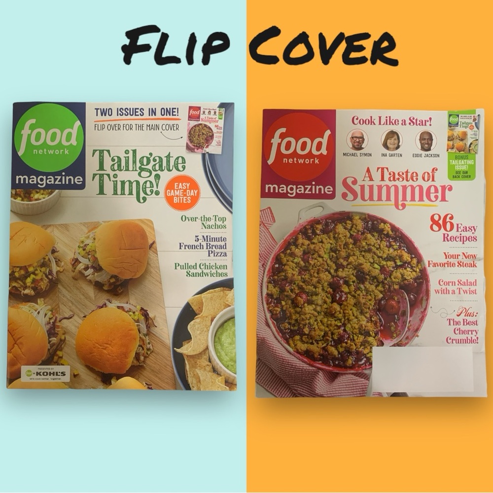 Food Network Magazine August September 2024 A Taste of Summer Tailgate Time Flip